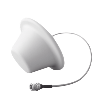 [CR-OCA0727S-3] Antena Domo Omnidireccional 698 ~ 960 MHz / 1710 ~ 2700 MHz, 1.5 dBi / 5 dBi, con conector N hembra.