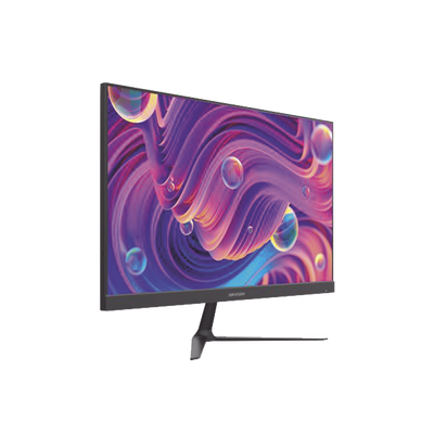 Monitor LED Full HD (1080p) de 21.5" / Ideal para CCTV, Oficina y Hogar / Entrada HDMI-VGA / Montaje VESA ( 75 X 75) / Uso 16/7 / Backlight E-LED / Ultra Delgado