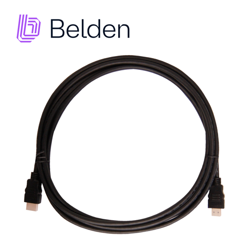 Cable video hdmi belden hde003mb alta velocidad, 4k, 3 mtr negro