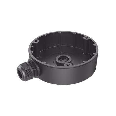 [DS-1280ZJ-DM18(BLACK)] Caja de Conexión de Exterior Color Negro / Compatible con DS-2CD2143G2-I(S)(BLACK)