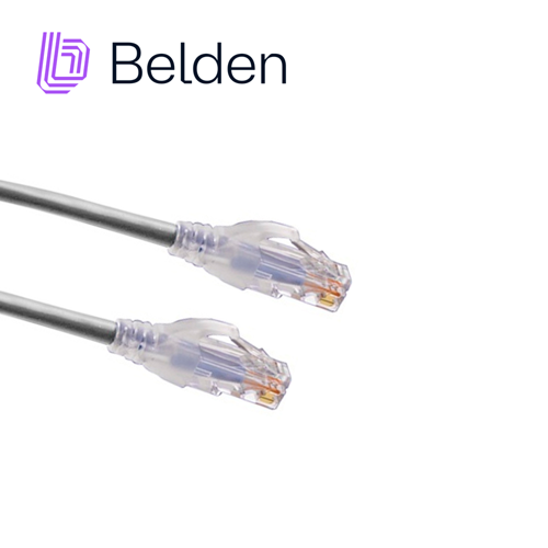 Patchcord utp cat6 belden c601108010 3mts gris