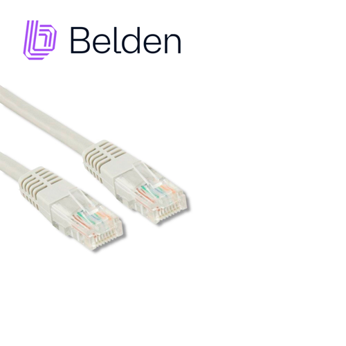 Patchcord utp cat6 diametro reducido belden c6d1109007 2.1 mts blanco