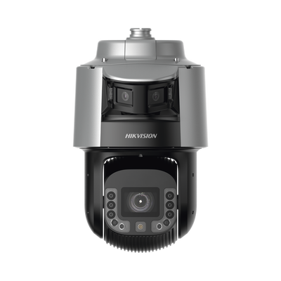 [DS-2SF8C442MXG-ELW/26(F0)] [TandemVu] Domo PTZ IP 4 Megapixel con Cámara Panoramica 180º de 6 Megapixel / 42X Zoom / 300 mts IR y 30 mts Luz Blanca / IP67 / IK10  / Autoseguimiento / Wiper / Deep learning / Entrada-Salida de Audio y Alarma / Ultra Baja Iluminació