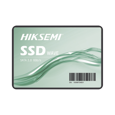 [HS-SSD-WAVE(S)/256G] Unidad de Estado Solido (SSD) 256 GB / 2.5" / SATA III / ALTO PERFORMANCE / Para Gaming y PC Trabajo Pesado / 530 MB/s Lectura / 400 MB/s Escritura