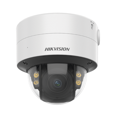 [DS-2CD3747G2T-LZSU(C)] Domo IP 4 Megapixel / Imagen a Color 24/7 / Lente 2.8 - 12 mm / Luz Blanca 40 mts / WDR 130 dB / Exterior IP67 / IK10 / Captura Facial / Videoanaliticos / AcuSense