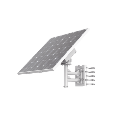 Kit Solar de alimentación / Panel Solar / Batería de Respaldo de Litio 360 Wh / 2 Salidas de 12 Vcd / Accesorios de Instalación / Uso en Exterior IP66 