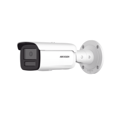 [DS-2CD2T47G2H-LI] [Dual Light + ColorVu] Bala IP 4 Megapixel / Lente 4 mm / 60 mts IR + 60 mts Luz Blanca / Exterior IP67 /   WDR 130 dB / Videoanaliticos (Filtro de Falsas Alarmas) / Captura Facial / ACUSEARCH