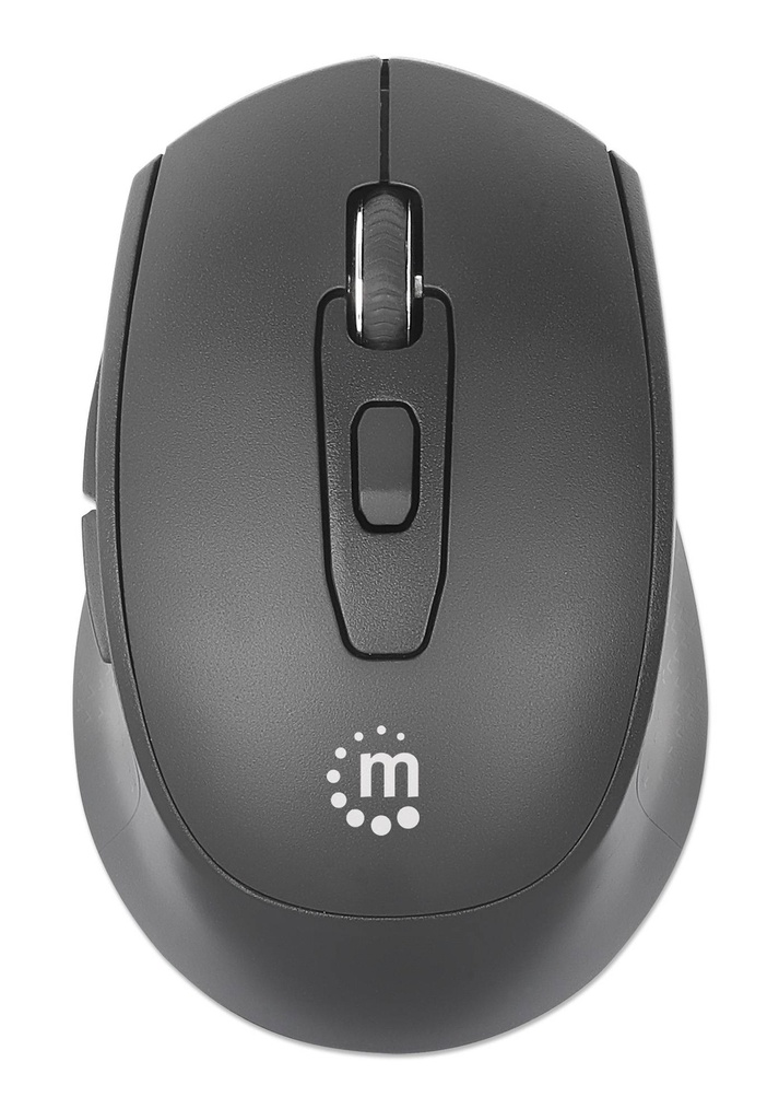 190343 Mouse Optico Inalambrico Negro. -