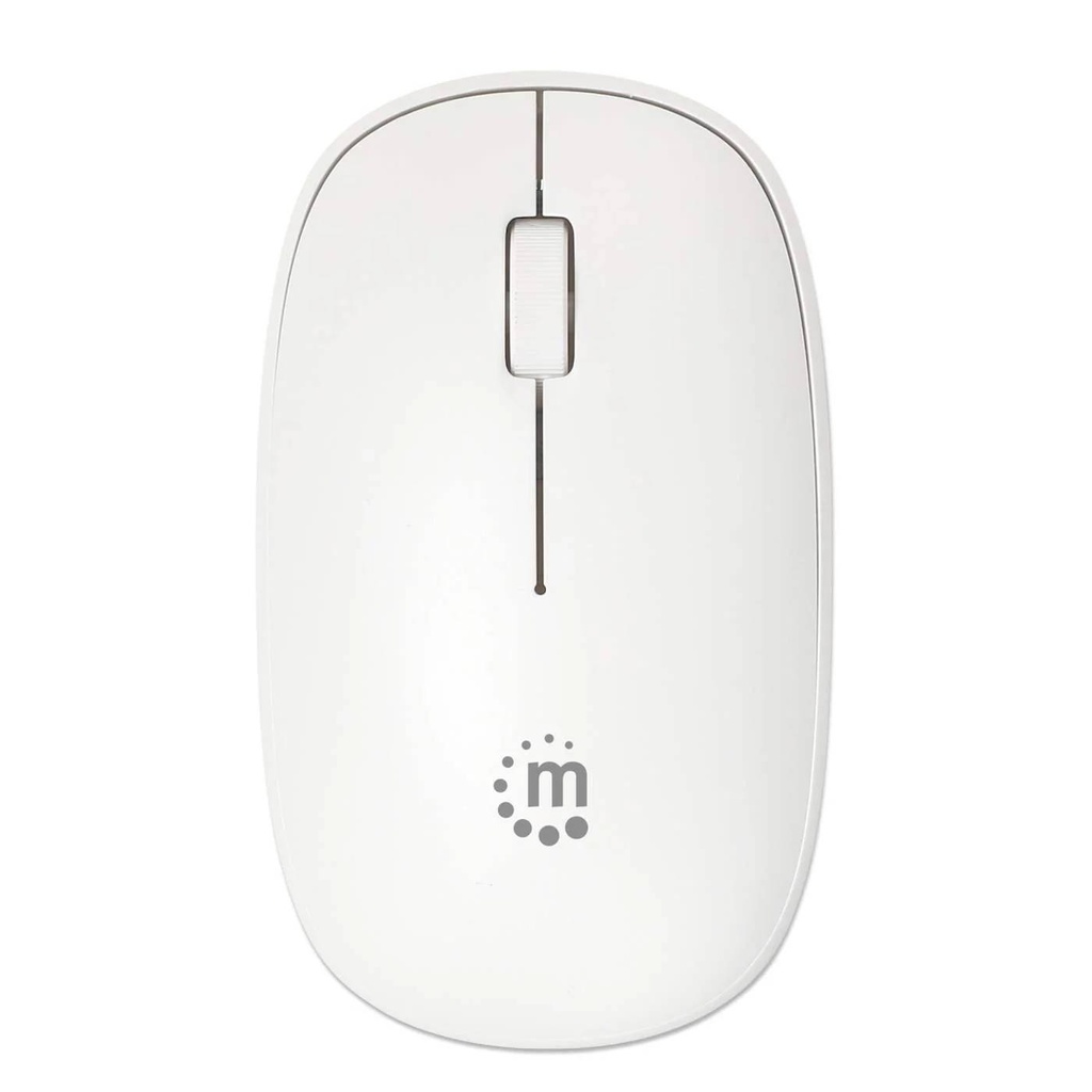 190329 Mouse Optico Inalambrico Blanco. -