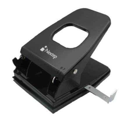Perforadora Nextep NE-120 con 2 orificios 7/8 Ajustable capacidad de perforación 25 hojas -