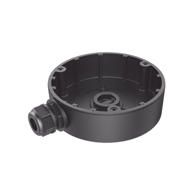 [DS-1280ZJ-DM8(BLACK)] Caja de conexión de Exterior Color Negro / Compatible con DS-2CD2343G2-I(U)(BLACK)