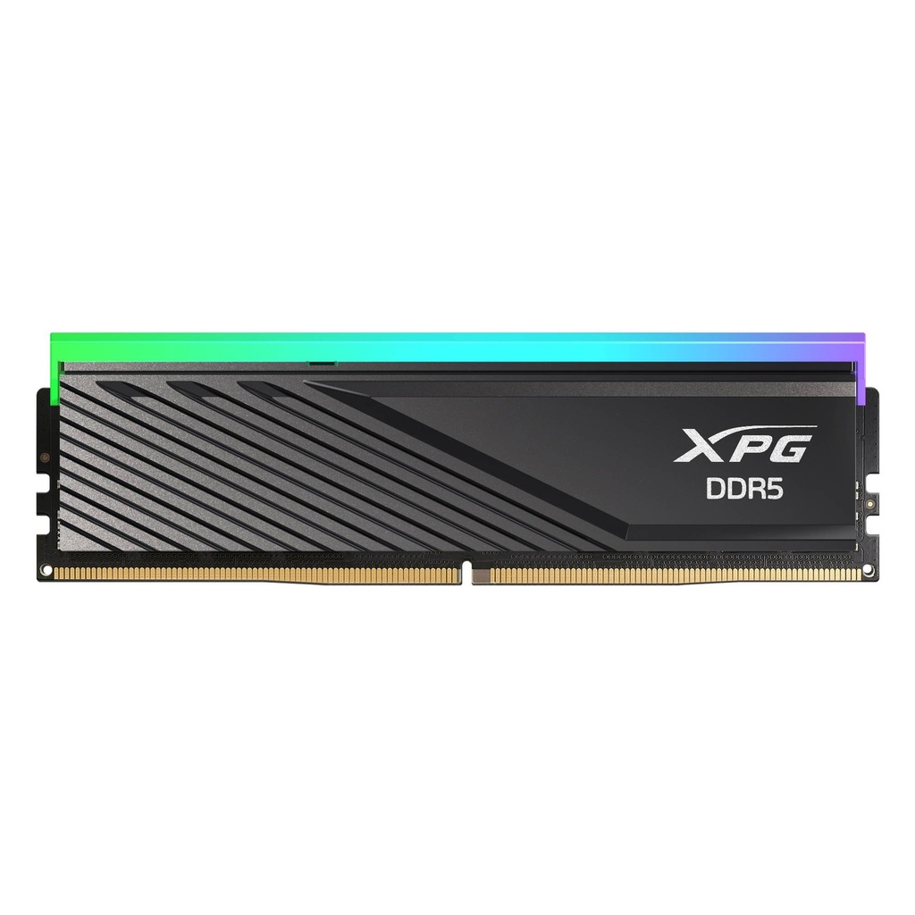 Memoria RAM ADATA XPG LANCER BLADE RGB - DDR5 32GB UDIMM 6000MHz, con Iluminación RGB. Disipador NEGRO. AX5U6000C3032G-SLABRBK