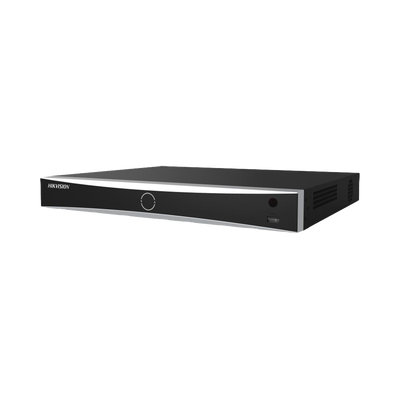 [Acusearch] NVR 12 Megapixel (4K) / 16 canales IP / AcuSense (Evita Falsas Alarmas) / Reconocimiento Facial / 2 Bahías de Disco Duro / HDMI en 4K / Sin Puertos PoE+ / Alarmas I/O