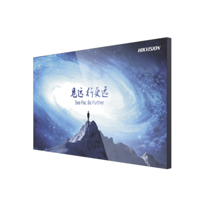 [DS-D2055UL-1B] Pantalla LCD 55" para Videowall / Entrada HDMI - VGA - DVI - DP / Monitor Robusto / Bisel Delgado (3.5 mm) / Daisy Chain (Conexion en Cadena sin Software)