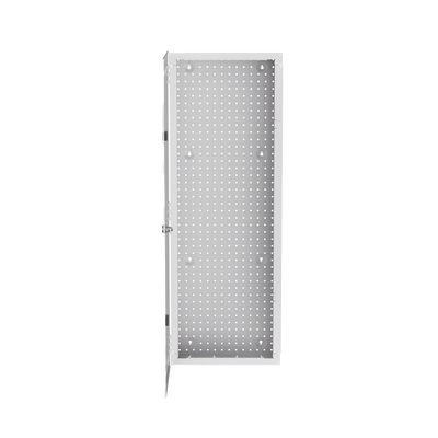 [MS42EHDS] Gabinete Multipropósito de Montaje en Pared, de 42 in de Altura, Con Puerta Reversible, Fabricado en Acero, Color Blanco 