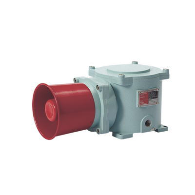 Sirena electrónica a prueba de explosiones Máx. 118dB, Grado de protección Ex db IIC T6 Gb voltaje: 24 VCD