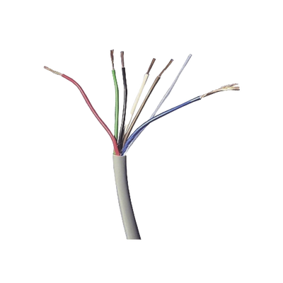 [LP618W/1000] Bobina de Cable 305 Metros: 6 x 18 AWG, Color Blanco, CMR, Para Sistemas de Seguridad y Alarmas