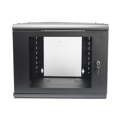 [SR-1909-GN2G] Gabinete de Pared 9U de 635 mm de Profundidad, Rack de 19'' en Acero Reforzado: Compacto y Resistente para Soluciones Profesionales