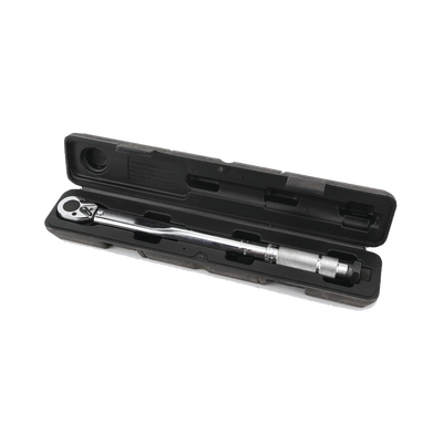 Torquímetro o Llave Dinamométrica Ajustable con Matraca de Trueno 3/8", 19-110Nm