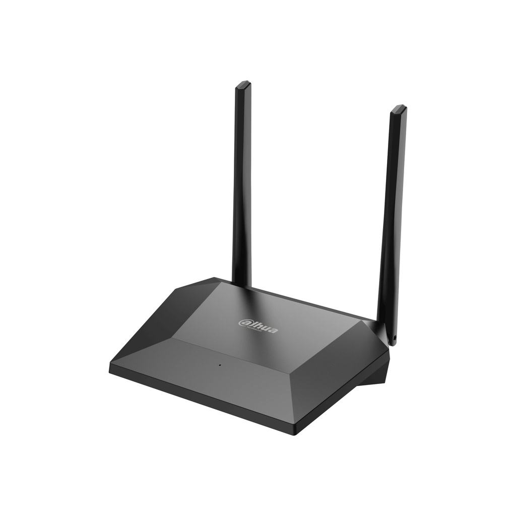 Router Dahua DH-N3  inalám - 2.4 GHz (Wi-Fi 4)  vel.  300 Mbps, 2 antenas externas, puerto WAN, tres puertos LAN.NB