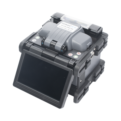 [LP-FS-PRO-X6] Fusionadora de Fibra Óptica Multimodo y Monomodo / Alineación por Núcleo / 6 Motores para Mejor Precisión en el Empalme / Pérdida Típica: MM: 0.01 dBm y SM: 0.02 dBm