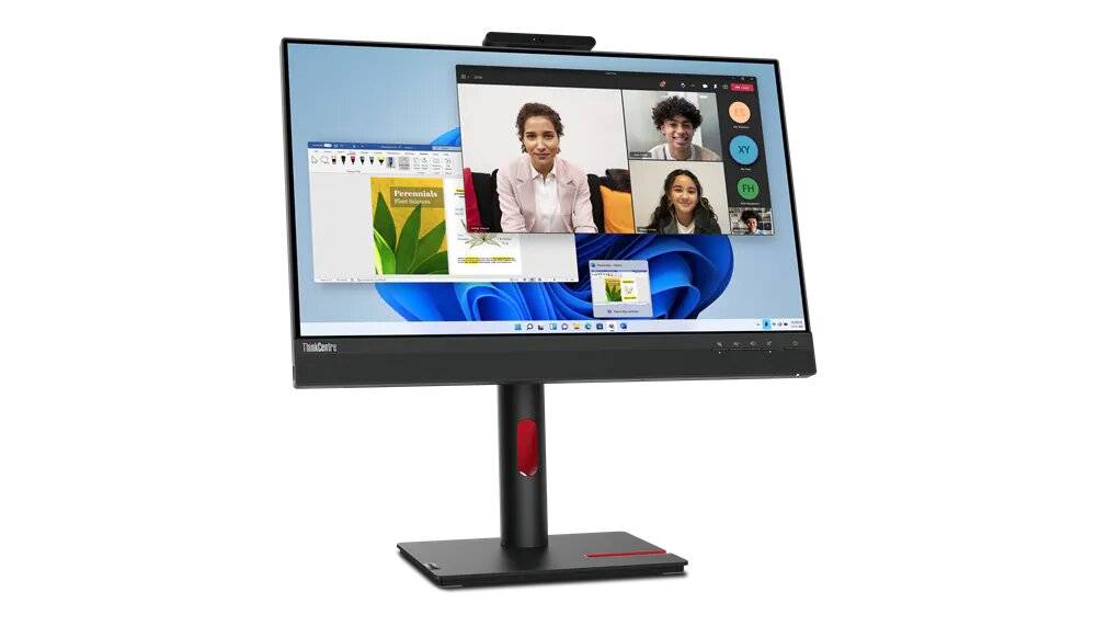 Monitor Lenovo TIO24 G5 - Pantalla 23.8 Pulgadas (1920x1080), HDMI, DisplayPort, Garantia 3 años con fabricante.