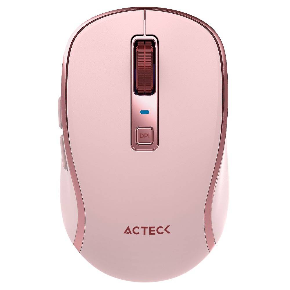 Mouse Inalambrico 2.4hz  Optimize Trip Pro MI580 Advanced Series Conexión USB Dongle 2.4ghz - Conexión Bluetooth, 6 Botones + Scroll. Clic Silencioso, DPI: