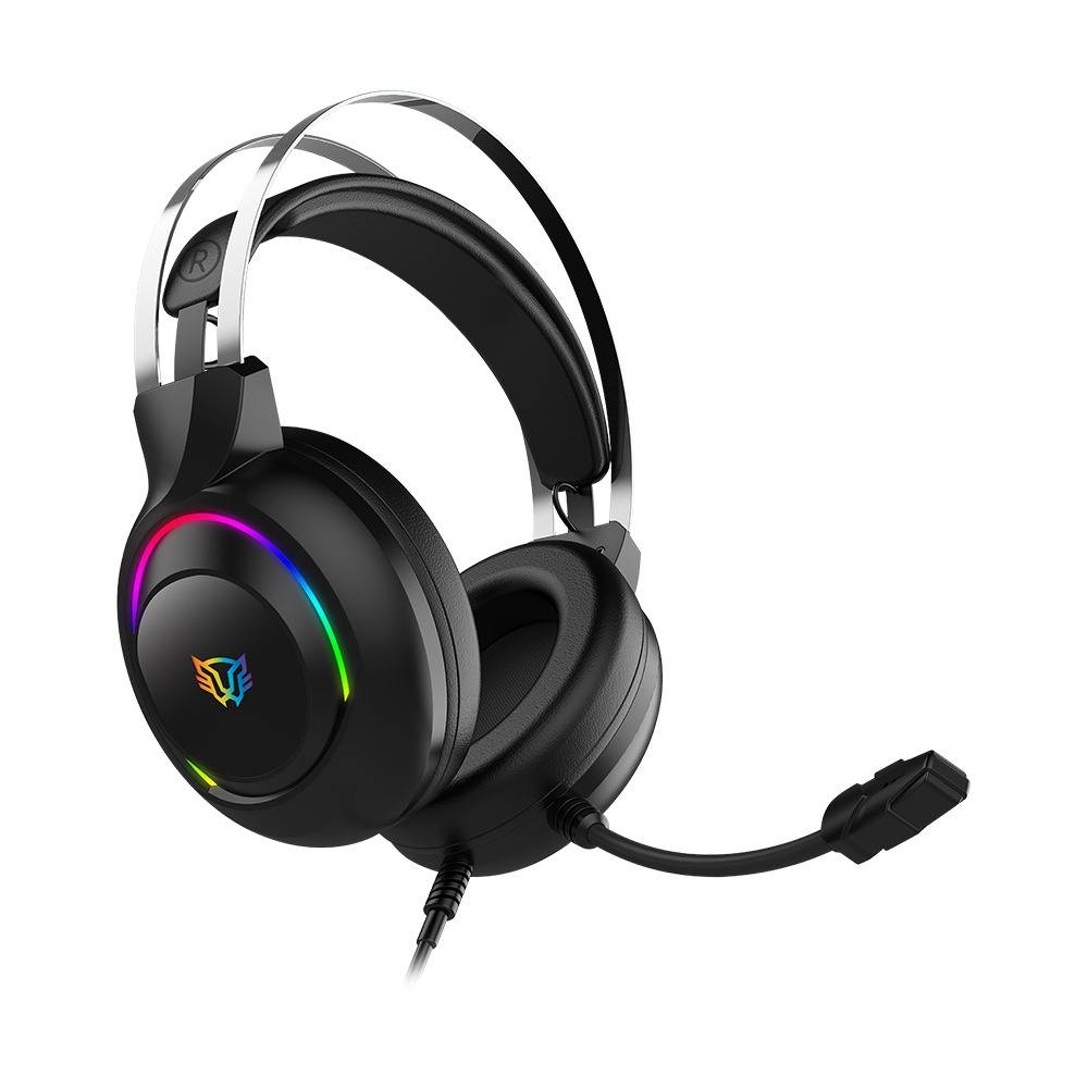 Headset Gaming Alambrico Hesix II HS688 Balam Rush Azender Series Sonido Envolvente - Alta Voces 50mm