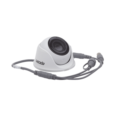 [E40-TURBO-W] Turret TurboHD 4 Megapíxeles / Gran Angular 100° de visión / Lente 2.8 mm / Exterior IP66 / IR EXIR 20 mts / TVI-AHD-CVI-CVBS