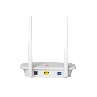 ONU/ONT GPON/EPON con Wi-Fi en 2.4 GHz / 1 Puerto LAN Gigabit / Hasta 300 Mbps vía Inalámbrica / Diseño Compacto 