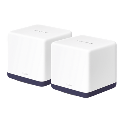 KIT de Sistema Inalámbrico H50G Mesh / Doble banda 2.4GHz y 5GHz AC 1900Mbps / 3 Puertos 10/100/1000 Mbps / Control vía App / Roaming Continuo
