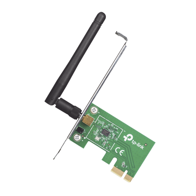 Adaptador Inalámbrico PCI Express / Velocidad inalámbrica de hasta 150 Mbps / Cifrado WPA/WPA2 / Compatible con windows y Linux 