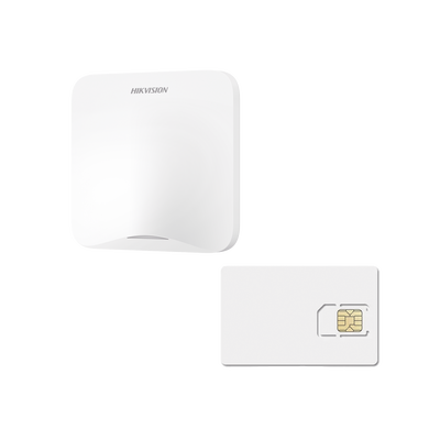 [AXHOME-KIT-GSM-1Y] (AX HOME) KIT de Alarma AX HOME / Incluye: 1 Hub con batería de respaldo / 1 año de Servicio de Datos 600MB / Wi-Fi / 3G/4G / Compatible con Hik-Connect P2P