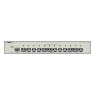 Switch Administrable Full Aggregation Capa 3, 12 Puertos SFP+ 10G y un Puerto MGMT