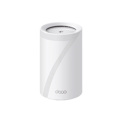 Router Inalámbrico MESH Interior para Hogar / Triple Banda Wi-Fi 7 BE9300 Mbps / 2 Puerto 2.5 Gigabit WAN/LAN / 4 Antenas Internas / Operación Multi-Link MLO / Administración Mediante la App Deco (iOS, Android) / HomeShield