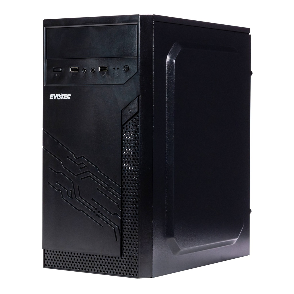 EVOTEC GABINETE MINI ATX FUENTE 500W EV-1024 -
