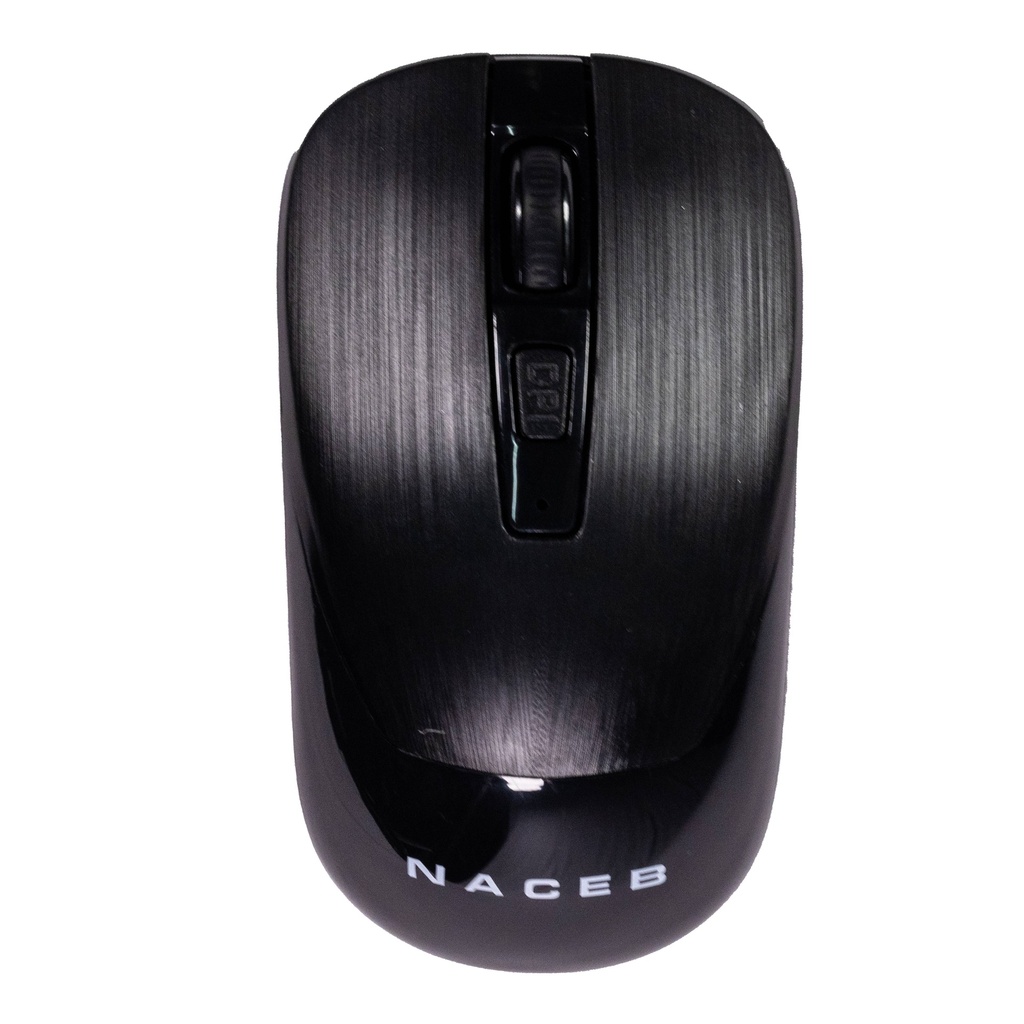 Naceb  Mouse Inal 2.4G Negro  NA-0137N -