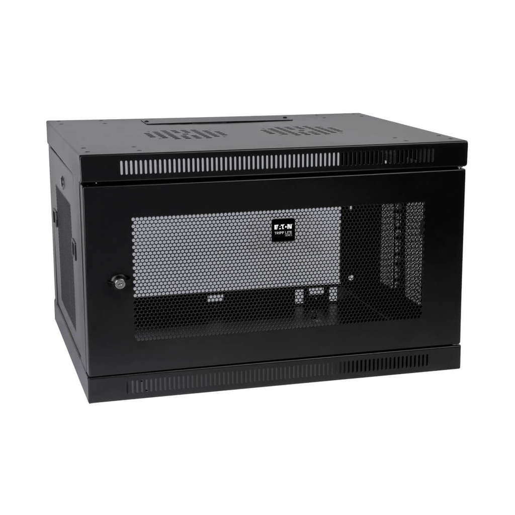 Gabinete TRIPP-LITE SRW6UDP - Gabinete para instalación en pared asegura y organiza 6U de equipos de rack de 19 pulgadas