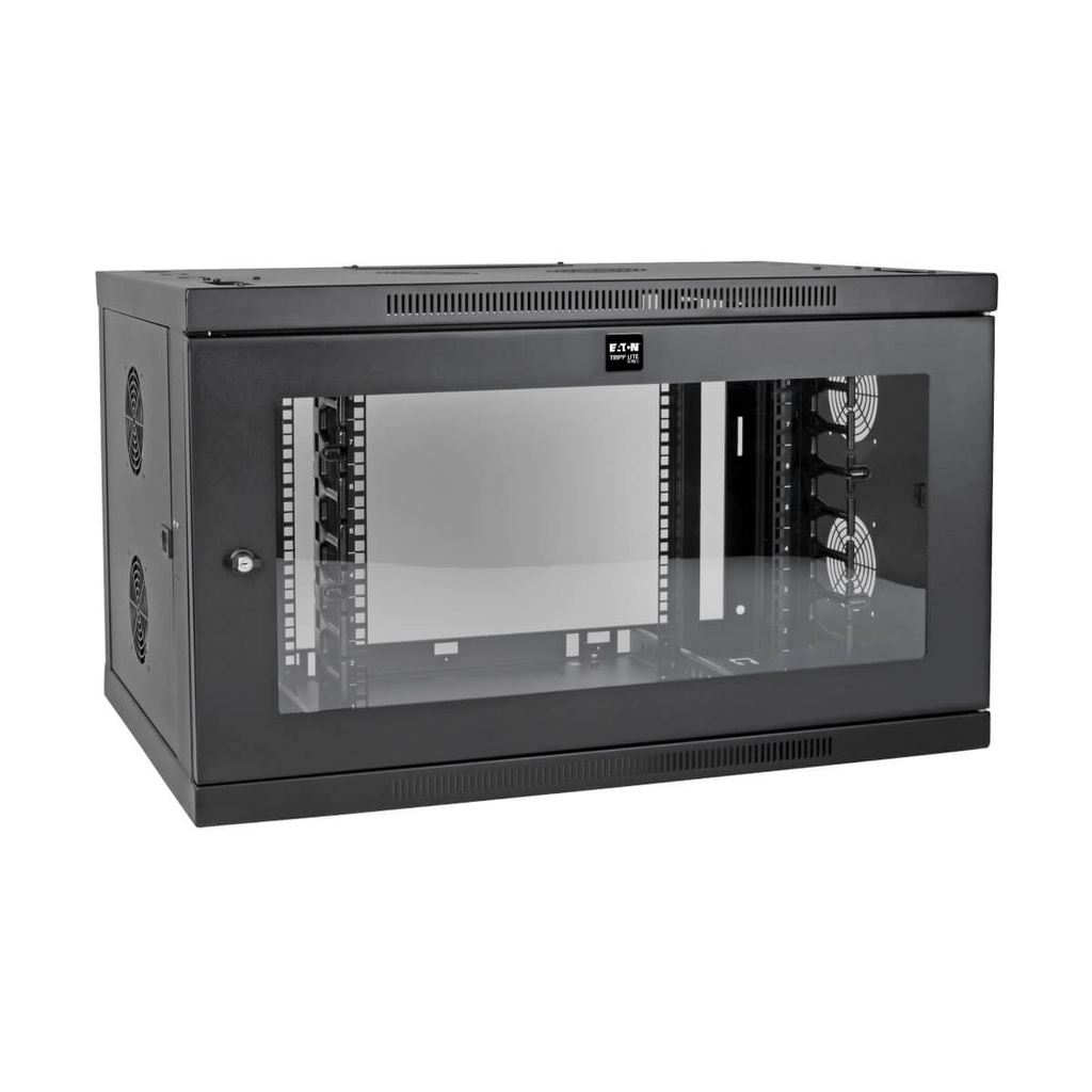 Gabinete TRIPP-LITE SRW9UDPGVRT - Negro, 9Um Profundidad de switch plus instalación de pared, Garantía 60 meses