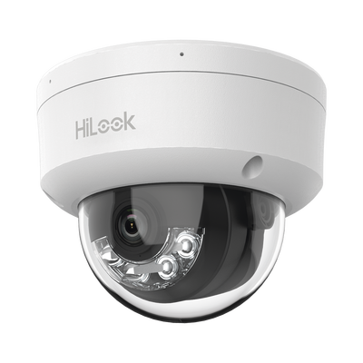 [IPCD120HALUC] [Dual Light] Domo IP de 2 Megapixel (1080p) / Lente 2.8 mm /  Ángulo de visión 101° / 20 mts IR + 15 mts Luz Blanca / Micrófono Integrado / ACUSENSE Lite /  PoE / dWDR / H.265+ / ONVIF