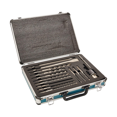 Juego de 14 piezas de Brocas, Cinceles y Broquero SDS Plus Makita