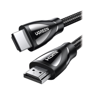 [80405] Cable HDMI 2.1 de Nylon Trenzado / 5 Metros / 8K@60Hz/4K@120Hz / eARC (Canal de Retorno de Audio / HDR10+ / VVR / HEC (Canal Ethernet HDMI) / ALLM / 3D / Dolby Atmos / Dolby Visión / 48 Gbps / Mayor Duración.