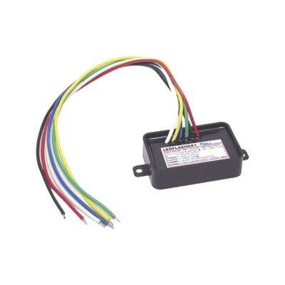 Flasher de estado sólido para selección de patrones de destello 