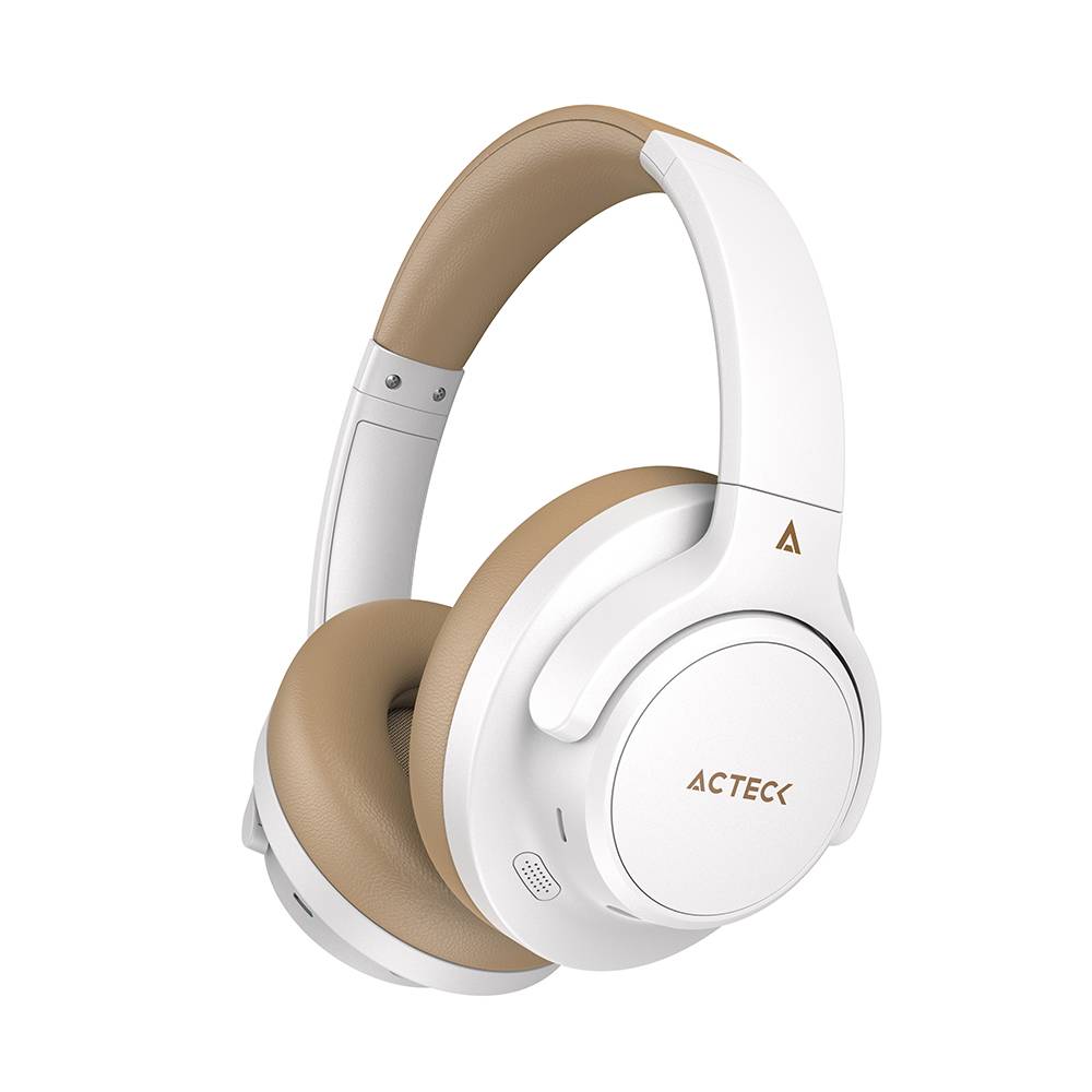 Audífonos Inalámbricos Bluetooth Hype Epic HP750 Acteck Elite Series Cancelación de ruido activo  hibrido - Color Blanco. AC-940863