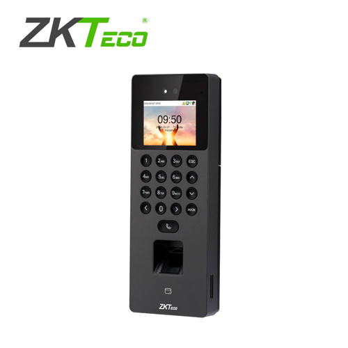 Terminal de control de acceso multiverificacion zkteco modelo sense face 2a permite eligir el protocolo de comunicacion entre acceso y tiempo y asistencia su practico teclado permite realizar el registro de los usuarios directo en el equipo pantalla de 2.4 pulgadas capacidades de 3,000 huellas, 1,500 rostros, 3,000 tarjetas de 125 khz, comunicacion tcp/ip