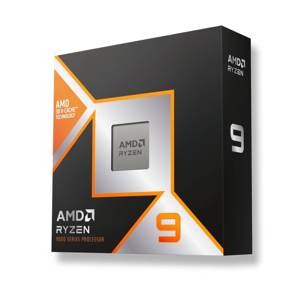 AMD RYZEN 9 9950X3D - 16 núcleos, Socket AM5, No incluye ventilador, Con gráficos incluidos.