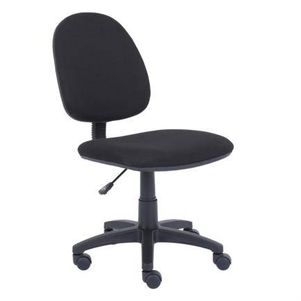 Silla Básica Nextep NE-650BN de Altura Ajustable Color Negro - Base Giratoria Tela en Malla Ajustable 10 cm, Cromada, soporta hasta 120 kg