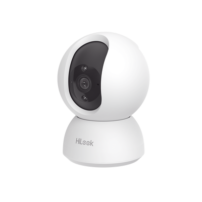 Mini Domo PT IP 2 Megapixel / Lente 4 mm / 10 mts IR / WiFi / Compatible con HiLook Vision App / Uso Residencial / Audio de Dos Vías / Memoria Micro SD / H.265+