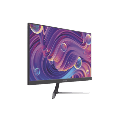 Monitor LED Full HD (1080p) de 21.5" / Ideal para CCTV, Oficina y Hogar / Entrada HDMI-VGA / Montaje VESA ( 75 X 75) / Uso 16/7 / Backlight E-LED / Ultra Delgado