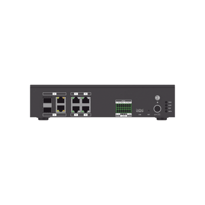 Servidor De Trafico Vehicular / 8 CH de Video /  H.265 / Interfaz Optica 2 / Hasta 4 TB HDD